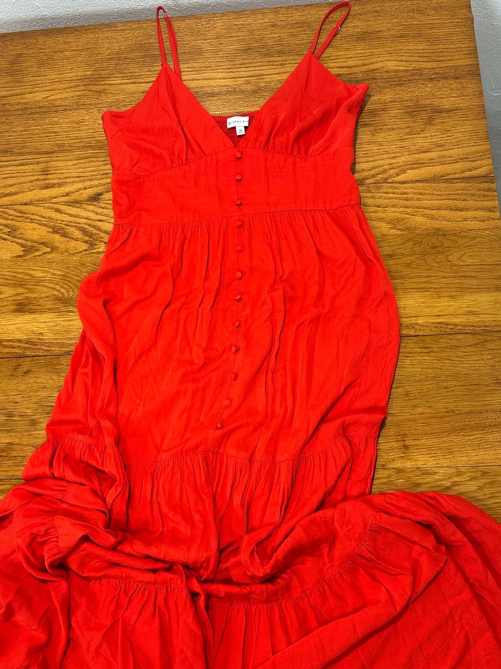 Vibrant Gianni Bini Maxi Dress-Size 10